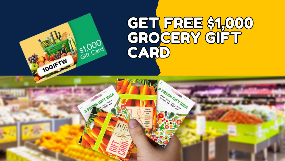 Free Grocery Gift Cards and How Do They Work?
