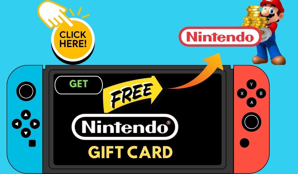 Create an Account for a Free Nintendo Gift Card – Get Nintendo Gift Card Free Instantly